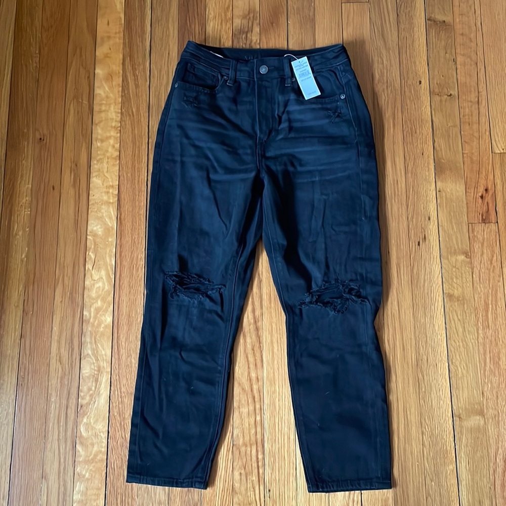 American Eagle; Real Good Ripped Mom Jean